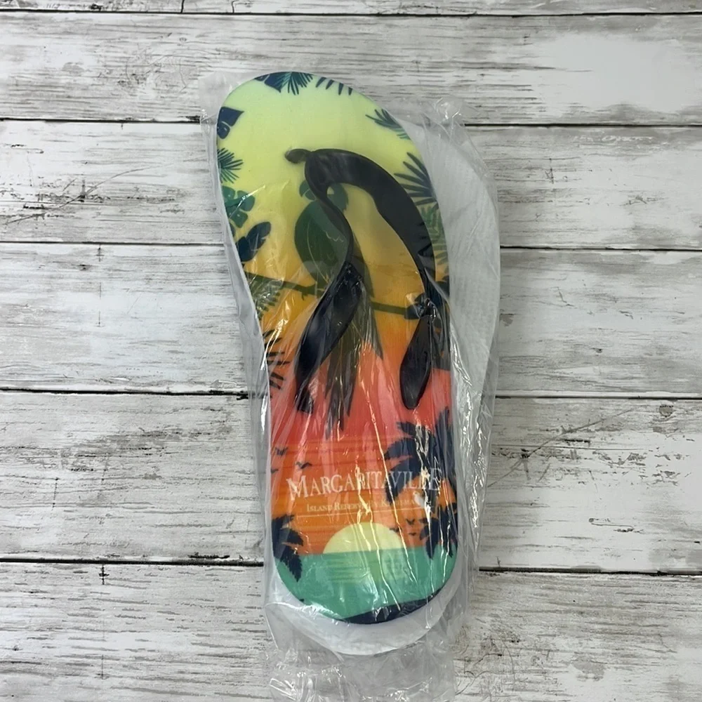 MARGARITAVILLE FLIP FLOPS SZ L NEW in package - Picture 2 of 4